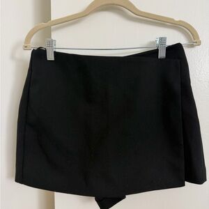 Zara Elegant Black Skort
